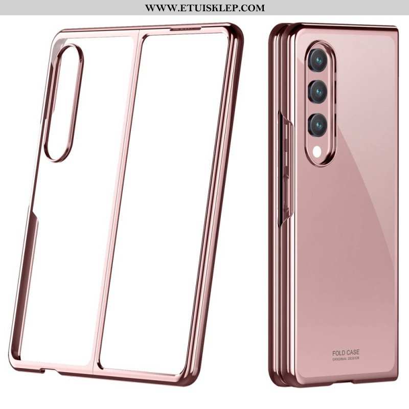 Etui do Samsung Galaxy Z Fold 4 Dyskretny Metalik